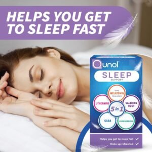 Qunol Sleep suupport helps you get to sleep fast